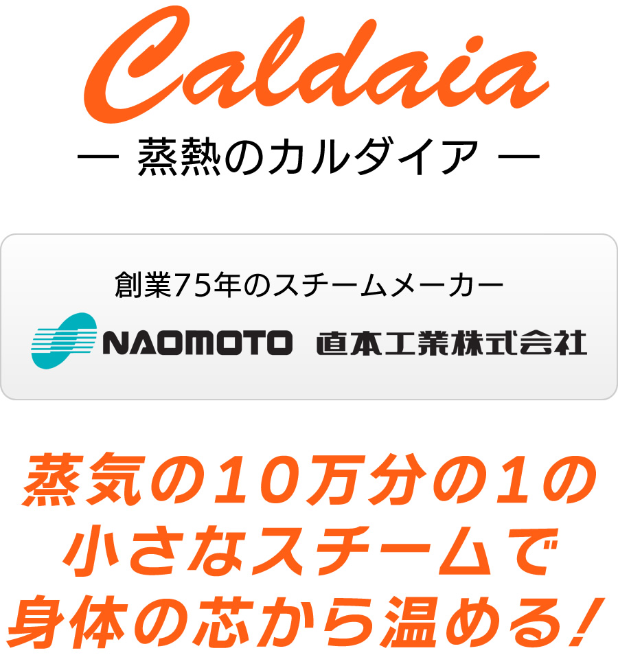 創業75年のスチームメーカー直本工業のサウナボイラー「蒸熱のカルダイア」