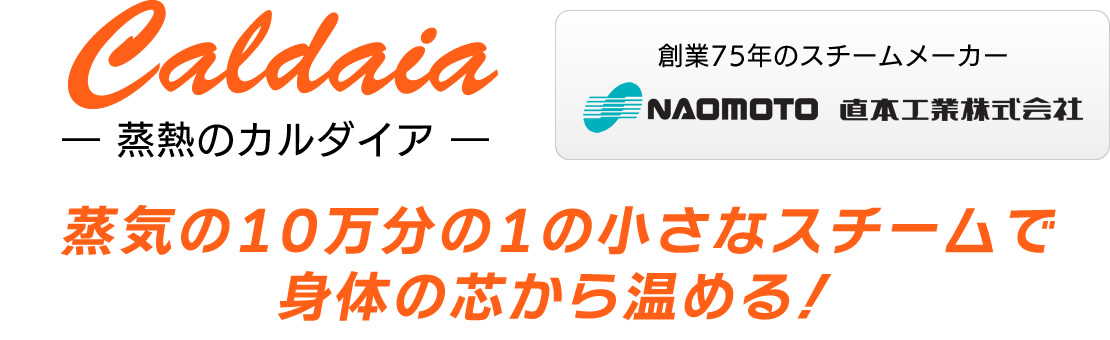 創業75年のスチームメーカー直本工業のサウナボイラー「蒸熱のカルダイア」