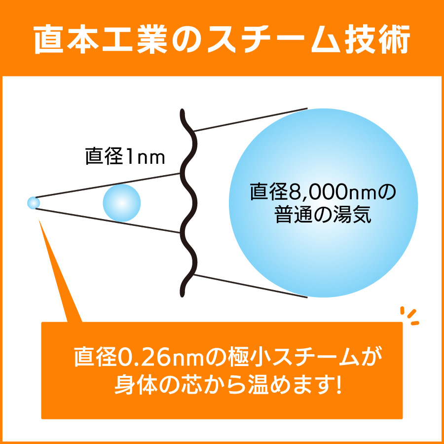 直本工業のスチーム技術